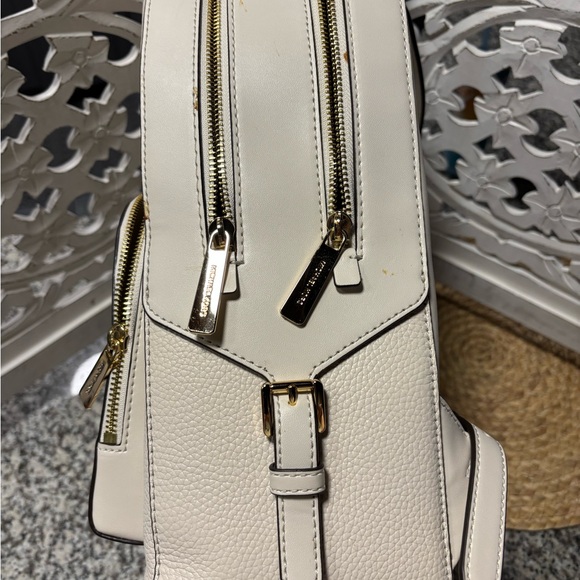Michael Kors Light Cream Backpack - Picture 14 of 15